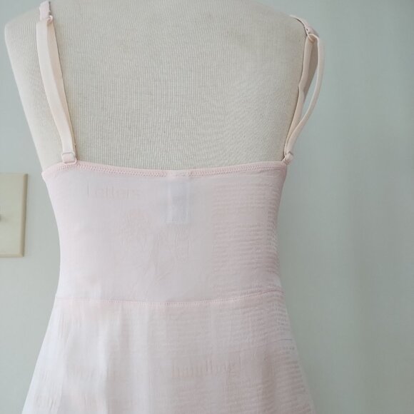 John Galliano Lingerie newspaper print vintage style silk slip dress - Picture 16 of 16